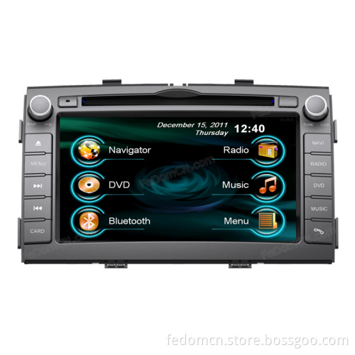 7 Inch TFT LCD Touch Screen Car DVD GPS Navigation System for KIA Sorento with Bluetooth+Radio+iPod+Video